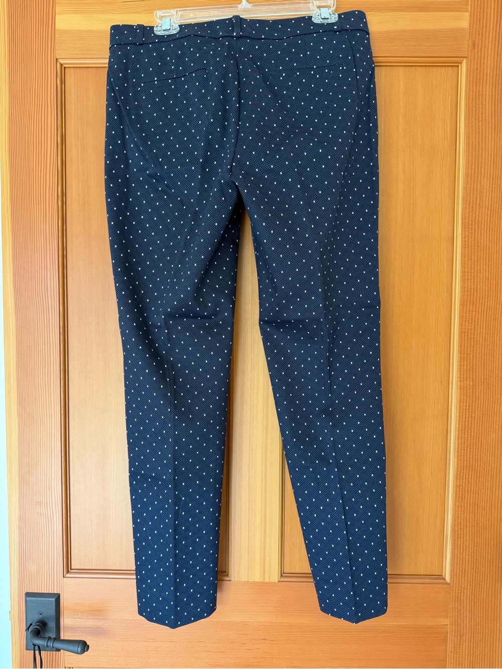 Banana Republic Women’s Ryan Textured Dress Pant size 10 Navy - Picture 3 of 6
